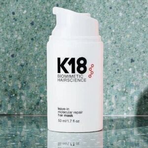 $75 MSRP New FULL SIZE K18 Peptide Leave-In Hair Treatment Mask Repair 1.7 oz